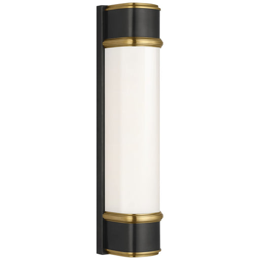 Rally LED Bath Sconce Bronze and Hand-Rubbed Antique Brass