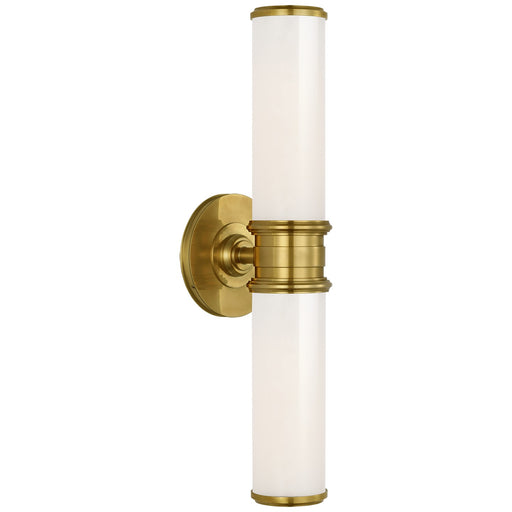 Rally LED Bath Sconce Hand-Rubbed Antique Brass
