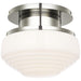 Visual Comfort Signature - TOB 4525PN-WG - LED Flush Mount - Rally - Polished Nickel