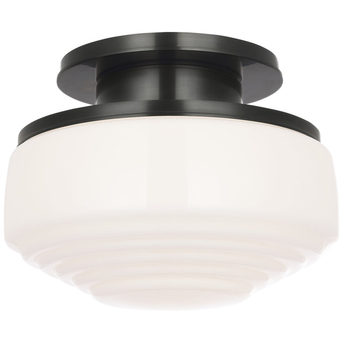 Visual Comfort Signature - TOB 4526BZ-WG - LED Flush Mount - Rally - Bronze