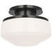 Visual Comfort Signature - TOB 4526BZ-WG - LED Flush Mount - Rally - Bronze