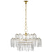 Visual Comfort Signature - TOB 5295HAB-SG - LED Chandelier - Charmain - Hand-Rubbed Antique Brass