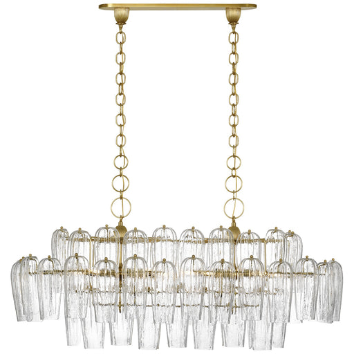 Visual Comfort Signature - TOB 5298HAB-SG - LED Chandelier - Charmain - Hand-Rubbed Antique Brass