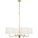 Visual Comfort Signature - TOB 5348HAB-L - LED Chandelier - Canto - Hand-Rubbed Antique Brass