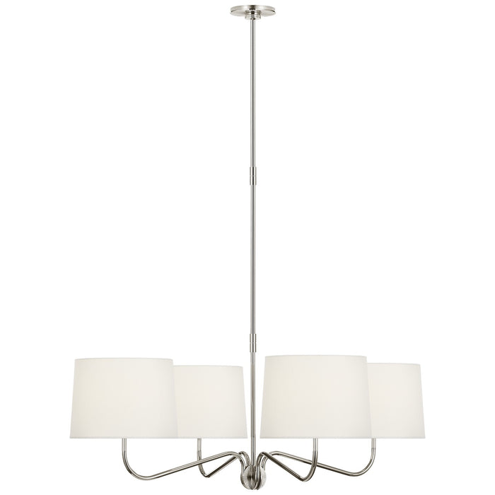 Visual Comfort Signature - TOB 5348PN-L - LED Chandelier - Canto - Polished Nickel