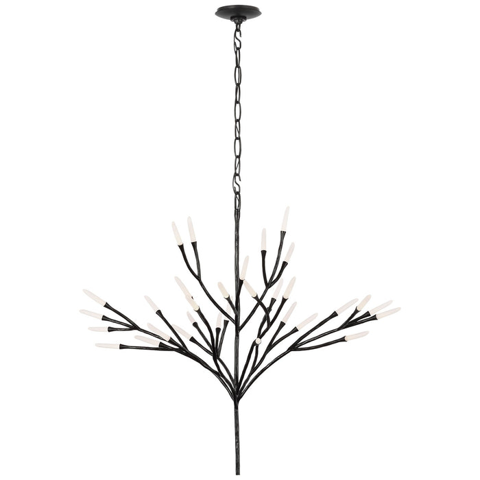 Visual Comfort Signature - TOB 5360WBK-EC - LED Chandelier - Tirucalli - Waxed Black
