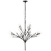 Visual Comfort Signature - TOB 5360WBK-EC - LED Chandelier - Tirucalli - Waxed Black