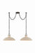 Hudson Valley - 1959-DB/CIC - Two Light Linear Pendant - Pottersville - Distressed Bronze