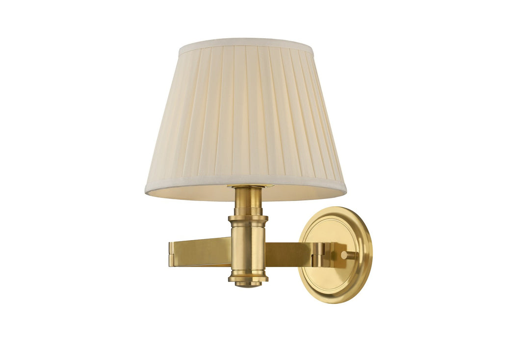 Hudson Valley - 3508-AGB - One Light Wall Sconce - Woodland Park - Aged Brass