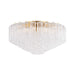 Hudson Valley - 4907A-AGB - Six Light Flush Mount - Watertown - Aged Brass