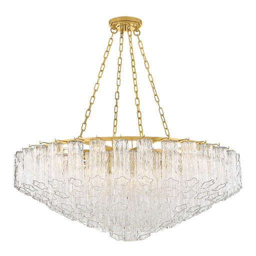 Watertown 21 Light Chandelier Aged Brass