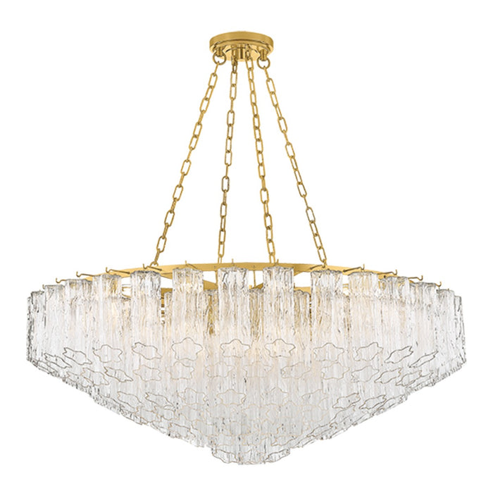 Hudson Valley - 4921A-AGB - 21 Light Chandelier - Watertown - Aged Brass