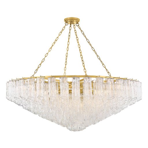 Watertown 33 Light Chandelier Aged Brass