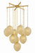 Hudson Valley - 7410-AGB - Ten Light Chandelier - Cherrytown - Aged Brass