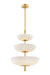 Hudson Valley - 7703-AGB - LED Pendant - Mapledale - Aged Brass