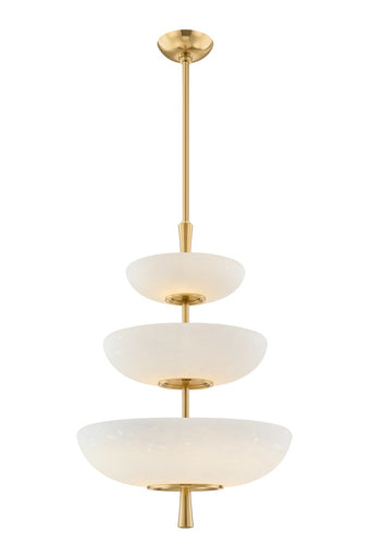 Mapledale LED Pendant Aged Brass
