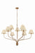 Hudson Valley - 9349A-PBR - Nine Light Chandelier - Garnerville - Patina Brass