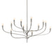Hudson Valley - 9612-WSL - 12 Light Chandelier - Labra - Warm Silver Leaf