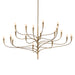 Hudson Valley - 9619-PGL - 18 Light Chandelier - Labra - Patina Gold Leaf