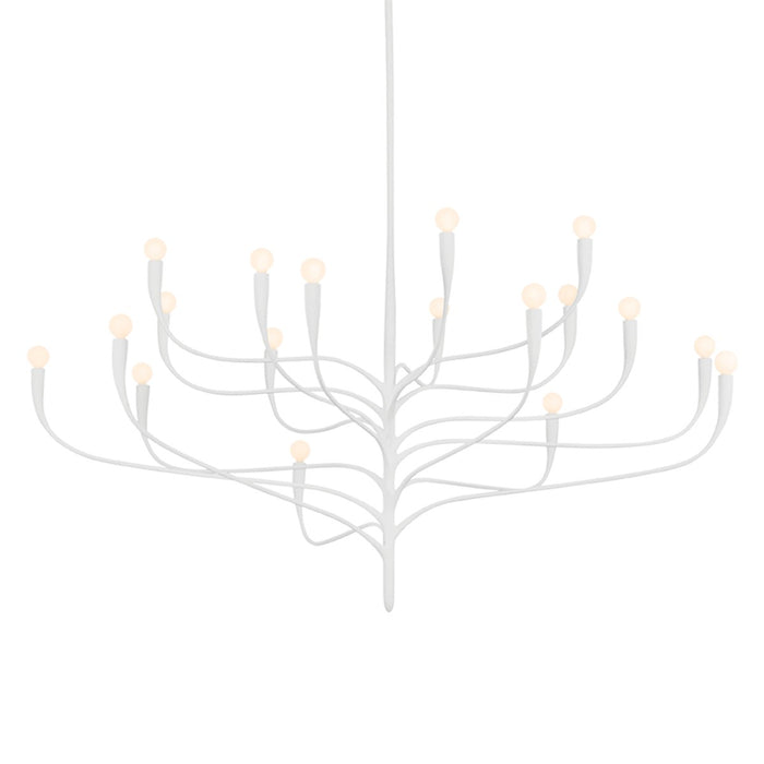 Hudson Valley - 9619-WP - 18 Light Chandelier - Labra - White Plaster