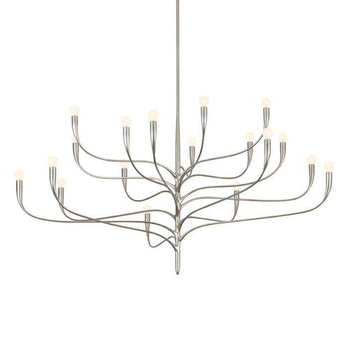 Hudson Valley - 9619-WSL - 18 Light Chandelier - Labra - Warm Silver Leaf