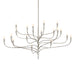 Hudson Valley - 9619-WSL - 18 Light Chandelier - Labra - Warm Silver Leaf