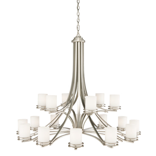 Hendrik 18 Light Chandelier Brushed Nickel