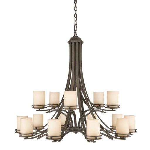 Hendrik 15 Light Chandelier Olde Bronze