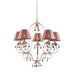 ELK Home - 2705/5 - Five Light Chandelier - Olivissa - Silver