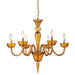 ELK Home - 6212/6 - Six Light Chandelier - Vidriana - Polished Chrome