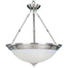 Maxim - 5846MRSN - Three Light Pendant - Essentials - 584x - Satin Nickel
