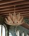 Varanasi 28 Light Chandelier Vintage Gold Leaf-Large Chandeliers-Corbett Lighting-Lighting Design Store