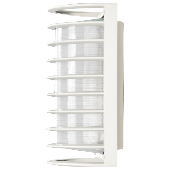 Nuvo Lighting - 60-532 - One Light Outdoor Bulk Head - Die Cast Bulk Heads Semi Gloss White - Semi Gloss White
