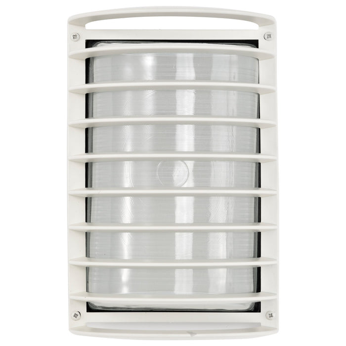 Nuvo Lighting - 60-532 - One Light Outdoor Bulk Head - Die Cast Bulk Heads Semi Gloss White - Semi Gloss White