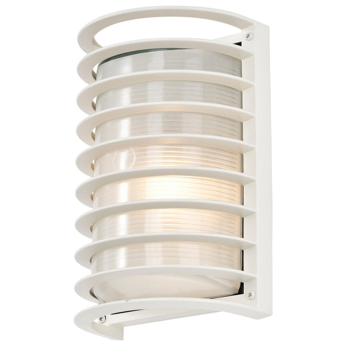 Nuvo Lighting - 60-532 - One Light Outdoor Bulk Head - Die Cast Bulk Heads Semi Gloss White - Semi Gloss White