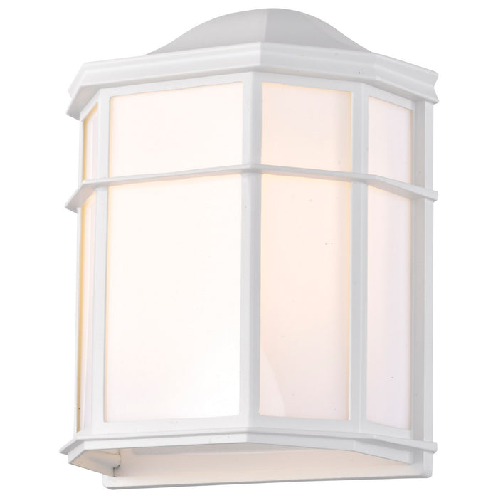 Nuvo Lighting - 60-537 - One Light Wall Lantern - Cage Lantern - White