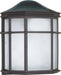 Nuvo Lighting - 60-539 - One Light Wall Lantern - Cage Lantern - Textured Black
