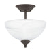 ELK Home - SL861463 - Two Light Semi Flush Mount - Tahoe - Brown