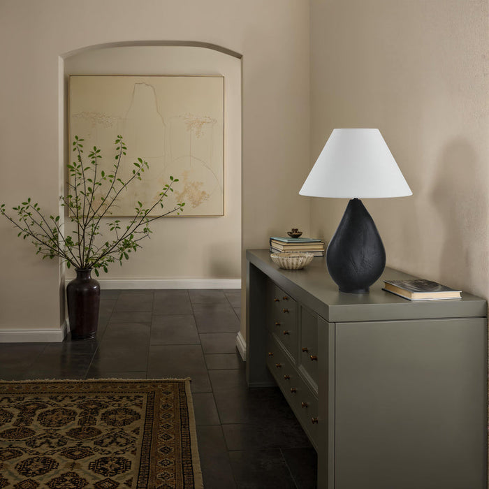 Sotiria Table Lamp Texture Matte Black