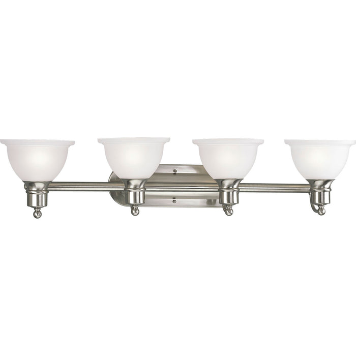 Progress Lighting - P3164-09 - Four Light Bath Bracket - Madison - Brushed Nickel