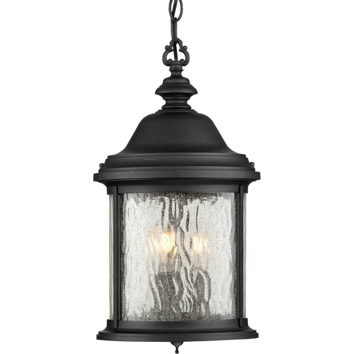 Progress Lighting - P5550-31 - Three Light Hanging Lantern - Ashmore - Textured Black