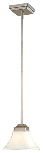 Agilis One Light Mini Pendant Brushed Nickel
