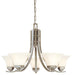 Minka-Lavery - 1815-84 - Five Light Chandelier - Agilis - Brushed Nickel