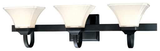Minka-Lavery - 6813-66 - Three Light Bath - Agilis - Black