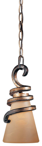Tofino One Light Mini Pendant Tofino Bronze