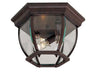 Minka-Lavery - 71174-91 - Three Light Flush Mount - Wyndmere - Antique Bronze