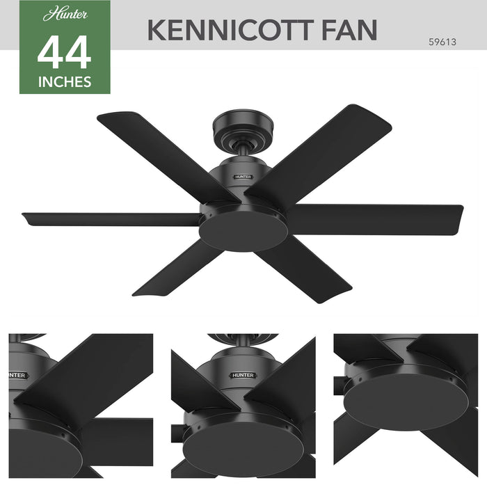 Kennicott 44" Ceiling Fan-Fans-Hunter-Lighting Design Store