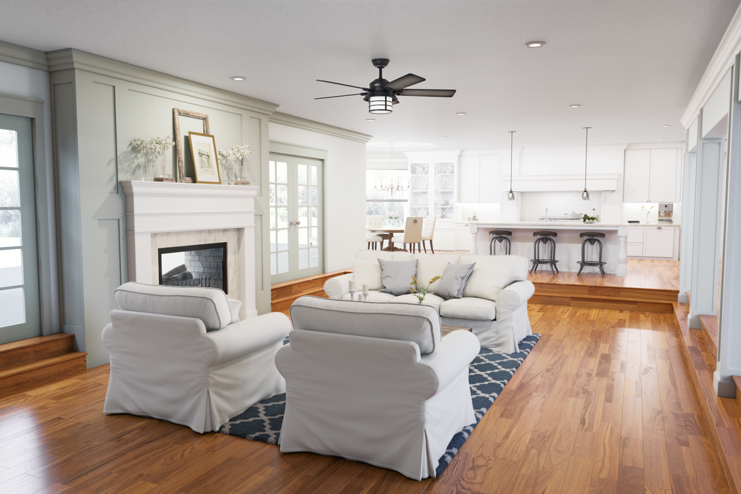 Key Biscayne 54" Ceiling Fan-Fans-Hunter-Lighting Design Store