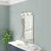 Livex Lighting - 1003-95 - Three Light Bath Vanity - Belmont - Brushed Nickel w/ Polished Chrome