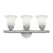 Livex Lighting - 1063-91 - Three Light Bath Vanity - Neptune - Brushed Nickel